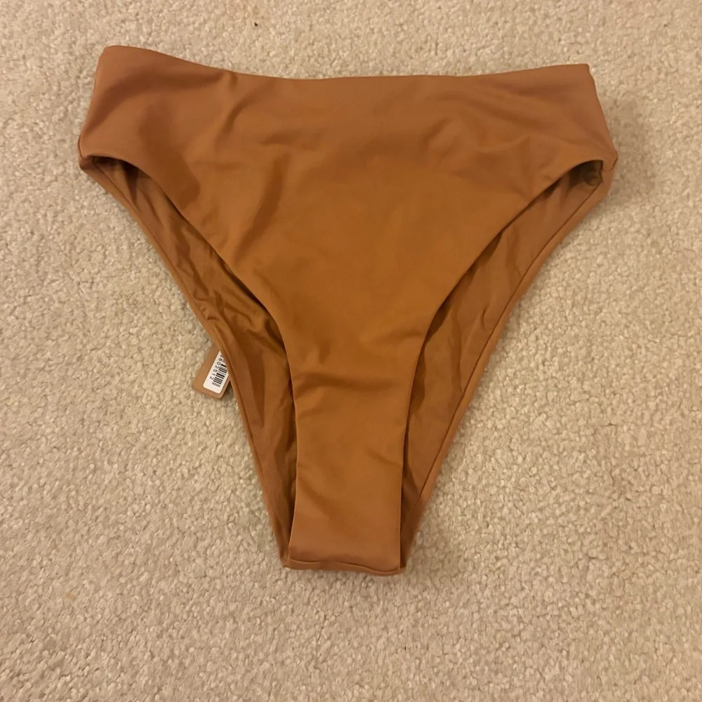 Skims‎ Mid Waist Swim Bottoms | Color: Almond